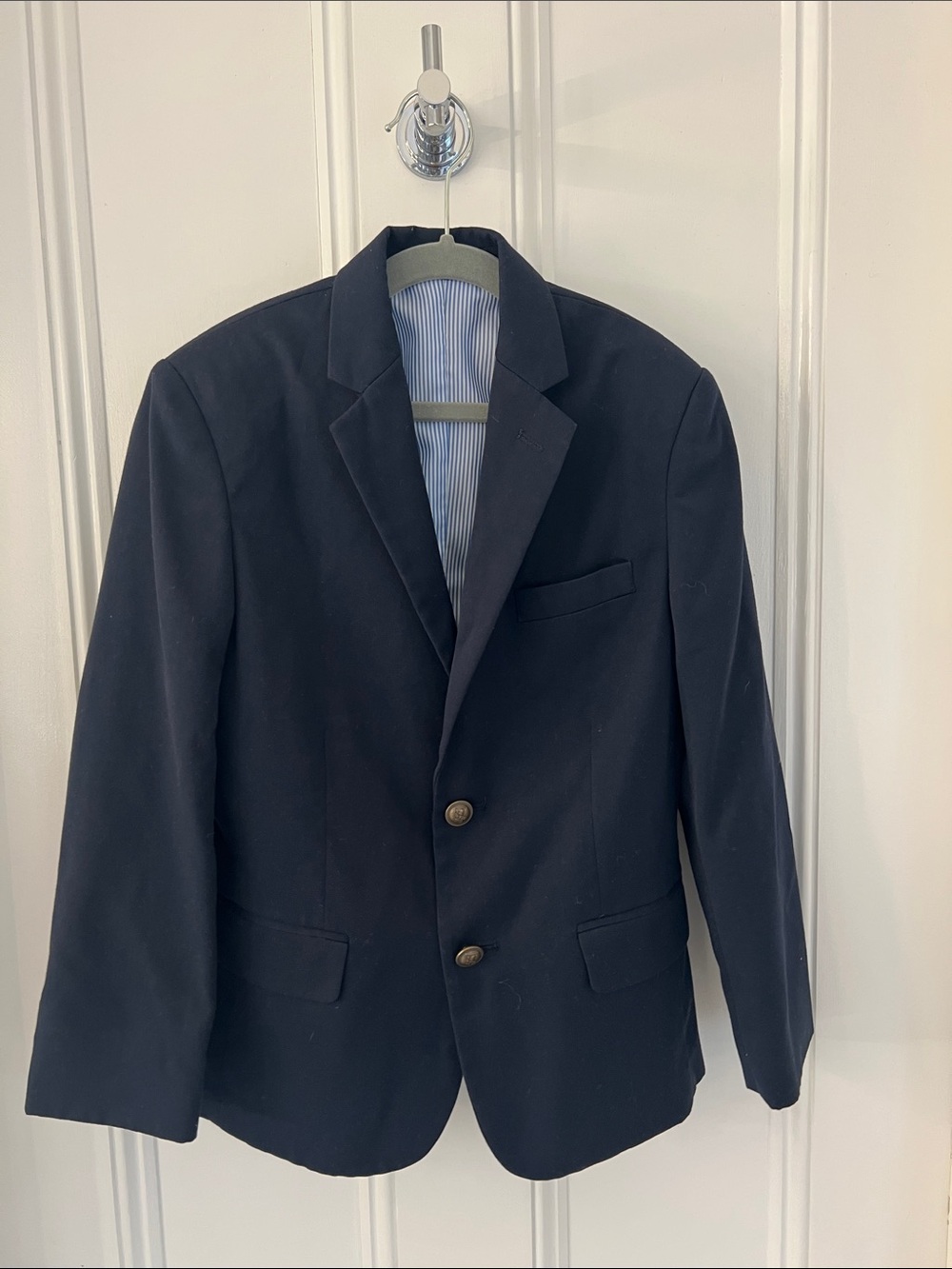 Tommy Hilfiger Boys' Navy Two-Button Blazer
